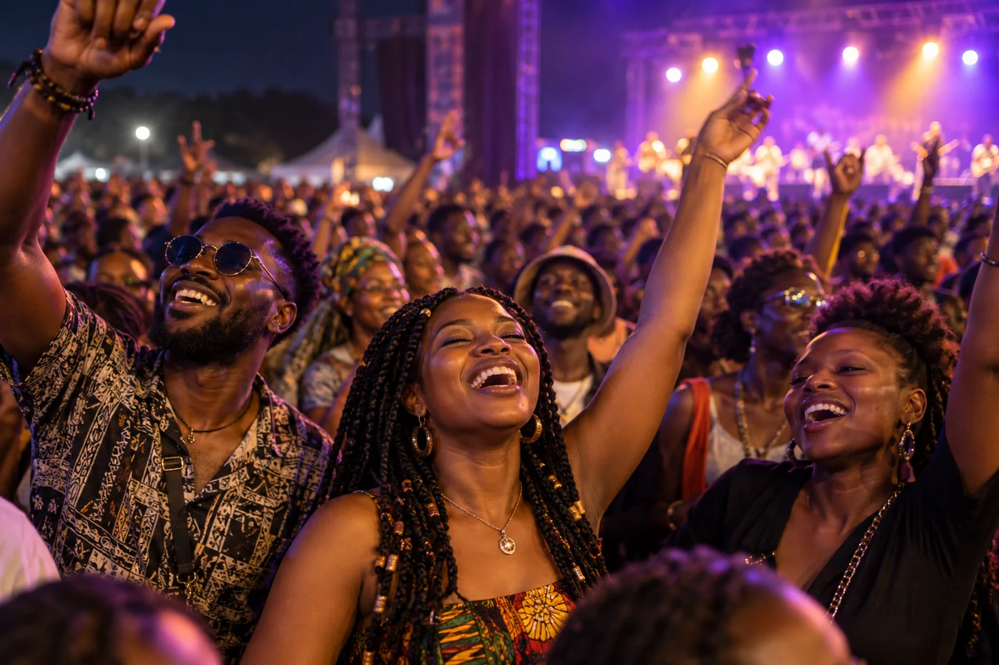 The crowd comes alive