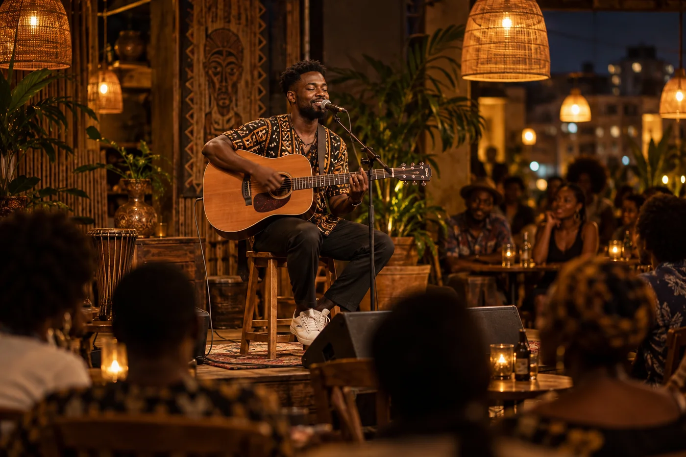 Music on cafe